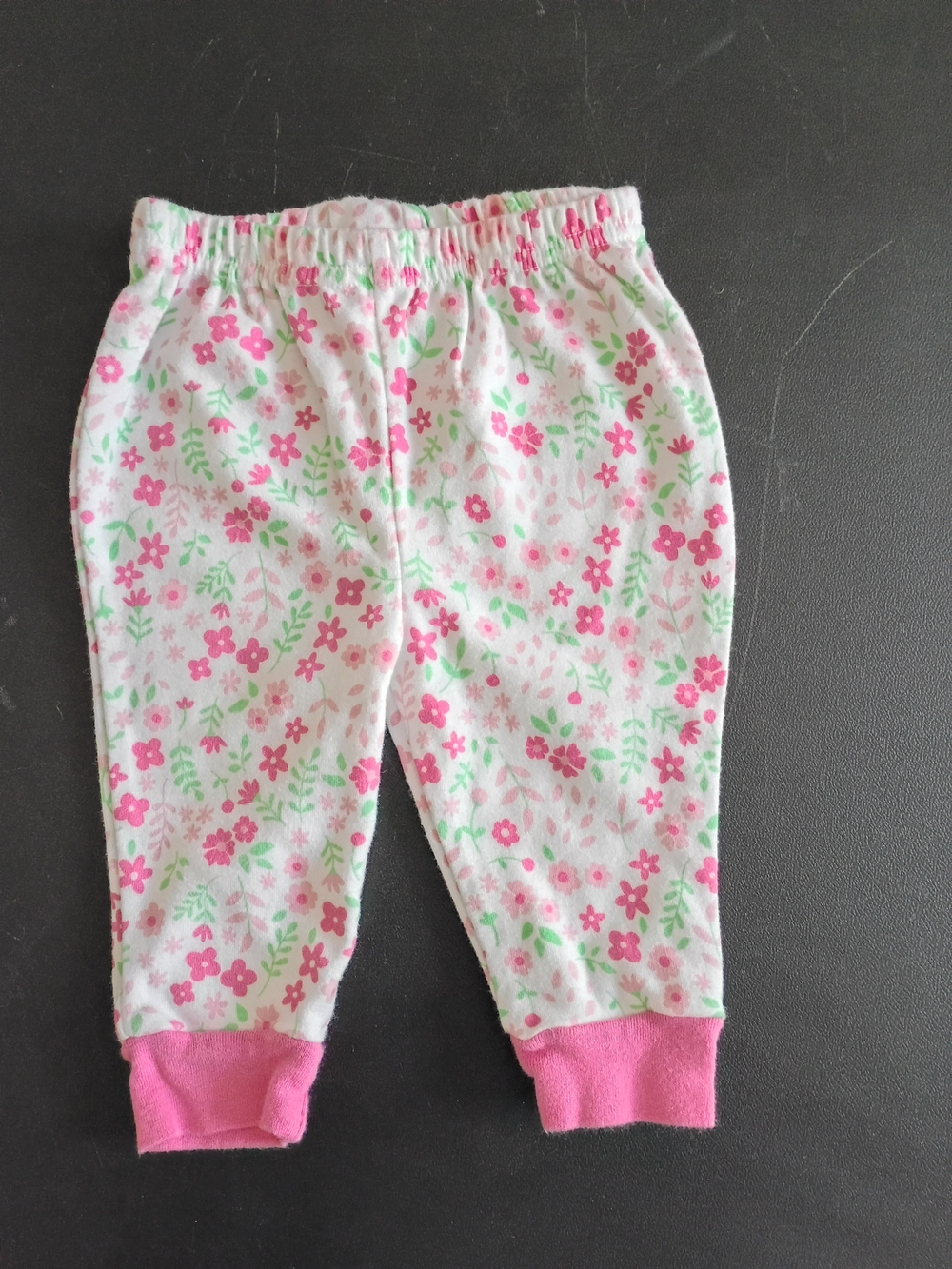 Baby Essentials Floral Leggings for Baby Girls (0-6 Months)